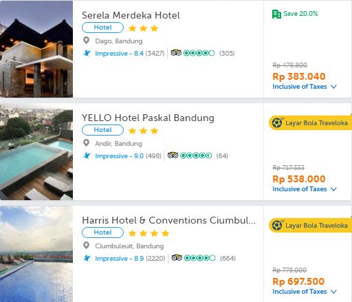 Cari Hotel Murah Di Bandung, Traveloka