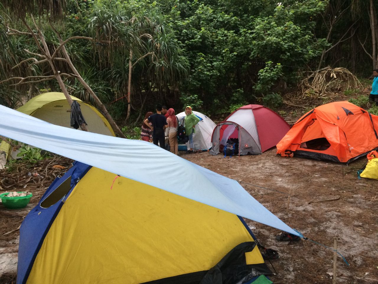 Camping Di Pantai Penyabong Bangka Belitung